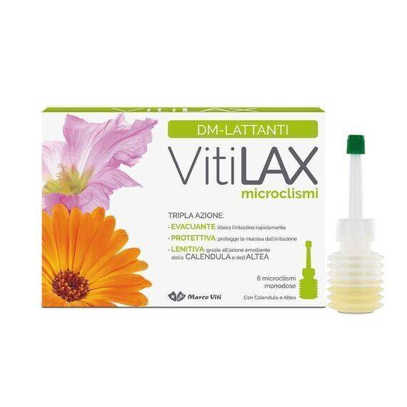 Vitilax Microclismi Dm Lattanti 6x3 G | Acquista Online su Farmaclick