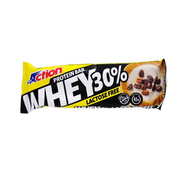 Proaction Protein Whey Bar 30% Gusto Cappuccino 45 G | Acquista Online su Farmaclick
