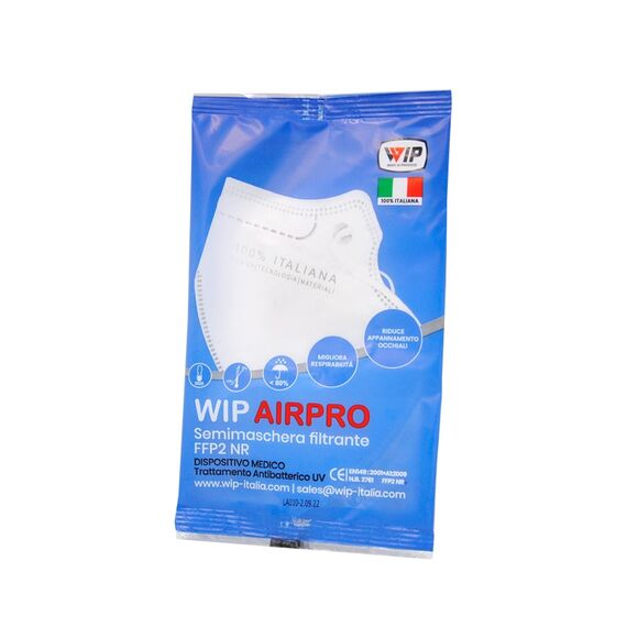 Wip Airpro Semimaschera Filtrante Ffp2 Nera 1 Pezzo | Acquista Online su Farmaclick