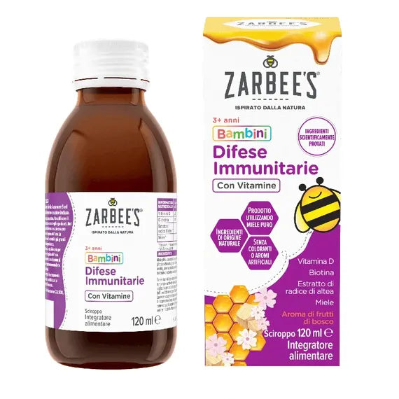 Zarbee's Bambini Difese Immunitarie con Vitamine Sciroppo 120 Ml | Acquista Online su Farmaclick