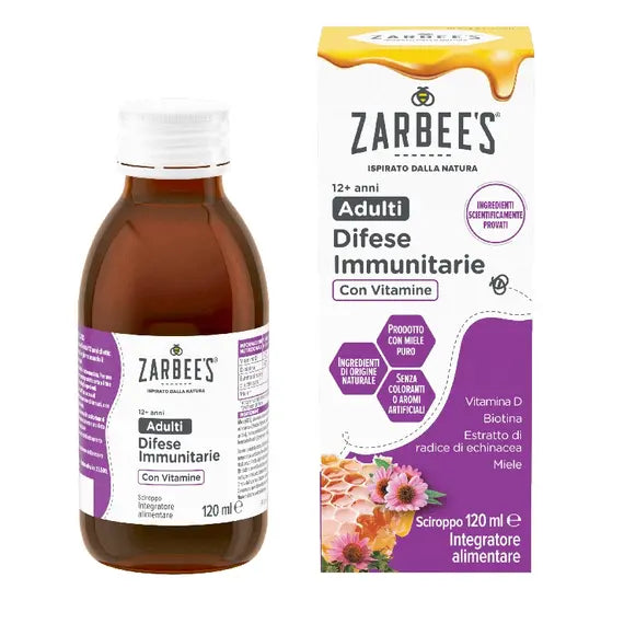 Zarbee's Adulti Difese Immunitarie con Vitamine 120ml | Acquista Online su Farmaclick