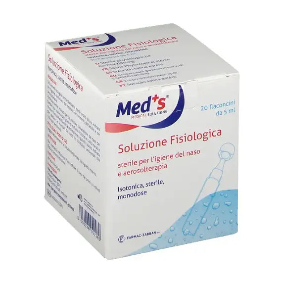 Zabban Soluzione Fisiologica Meds 20 Flaconi 5 Ml | Acquista Online su Farmaclick