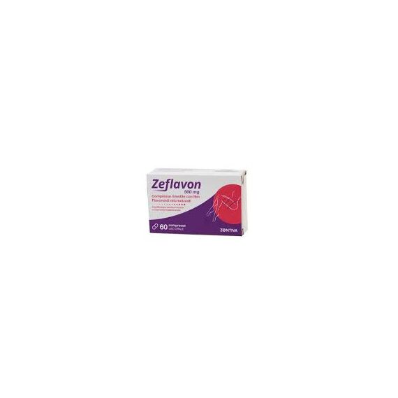 Zentiva Zeflavon 500 Mg per Insufficienza Venosa 60 Compresse | Acquista Online su Farmaclick