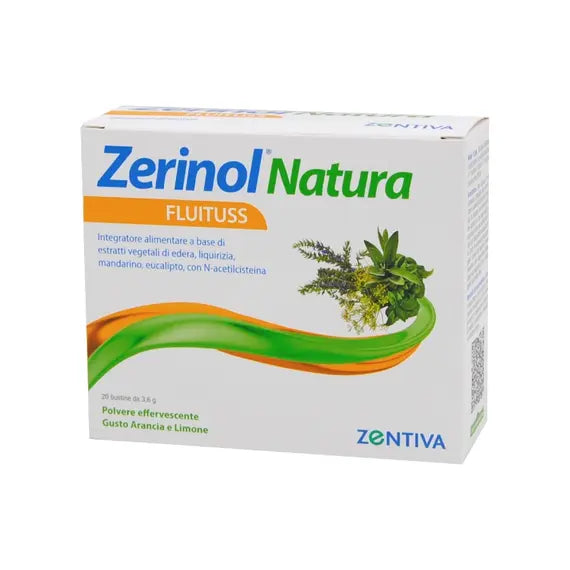 Zerinol Natura Fluituss 20 Bustine | Acquista Online su Farmaclick