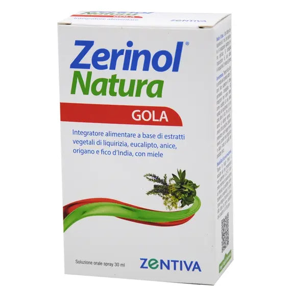 Zerinol Natura Gola Spray 30 Ml | Acquista Online su Farmaclick