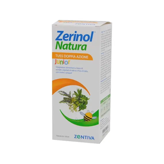 Zerinol Natura Tuss Doppia Azione Junior 150 Ml | Acquista Online su Farmaclick
