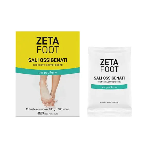 Zetafoot Sali Ossigenati 10x20 Grammi | Acquista Online su Farmaclick