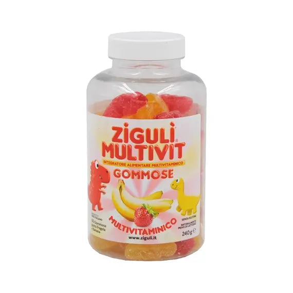 Ziguli Multivit Gommose Integratore Alimentare Multivitaminico 60 Gommose | Acquista Online su Farmaclick