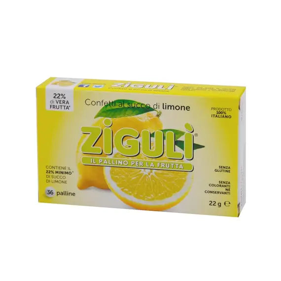 Ziguli Confetti Al Succo di Limone 36 Palline | Acquista Online su Farmaclick