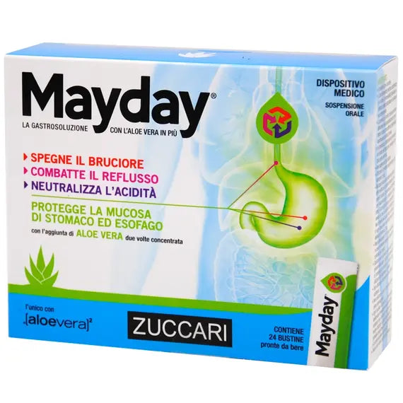 Mayday Sospensione per Uso Orale Alla Menta 24 Bustine 10 Ml | Acquista Online su Farmaclick