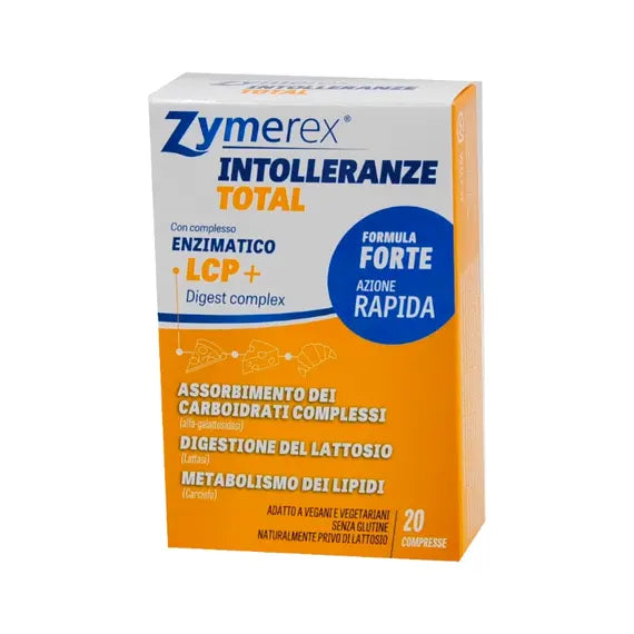 Zymerex Intolleranze Total Integratore Alimentare per la Digestione 20 Compresse | Acquista Online su Farmaclick