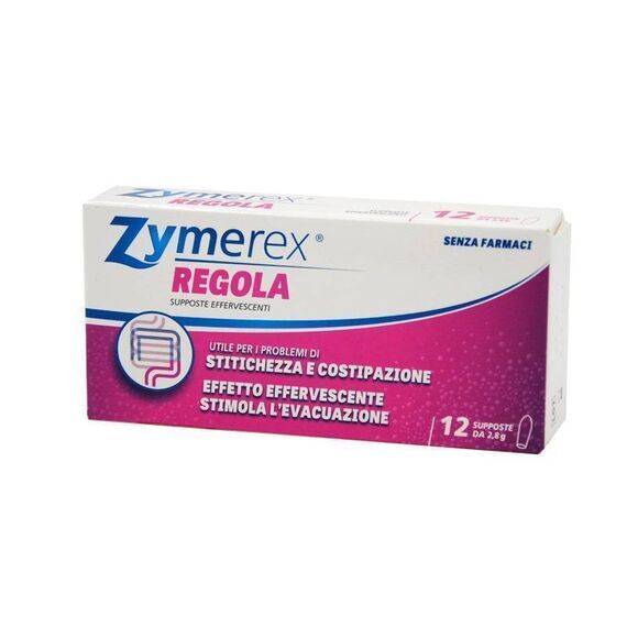 Zymerex Regola Dispositivo Medico per la Costipazione 12 Supposte | Acquista Online su Farmaclick