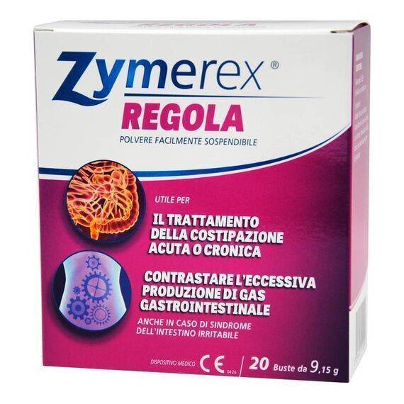 Zymerex Regola Dispositivo Medico Contro la Costipazione 20 Buste | Acquista Online su Farmaclick
