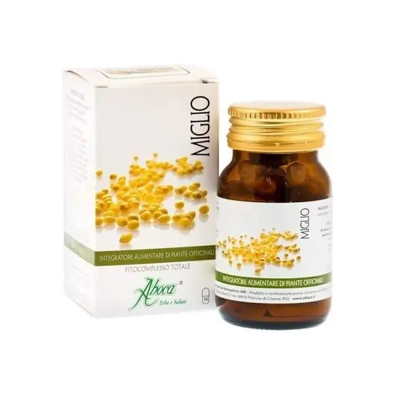 Aboca Miglio Concentrato Totale Integratore Alimentare per Unghie e Capelli 50 Opercoli | Acquista Online su Farmaclick