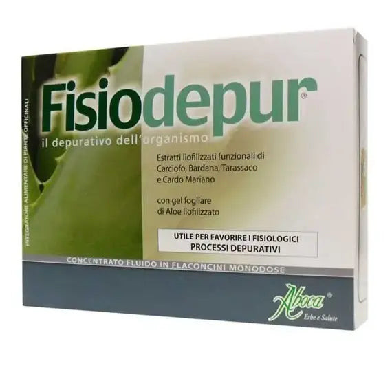 Aboca Fisiodepur Integratore Alimentare 10 Flaconcini | Acquista Online su Farmaclick