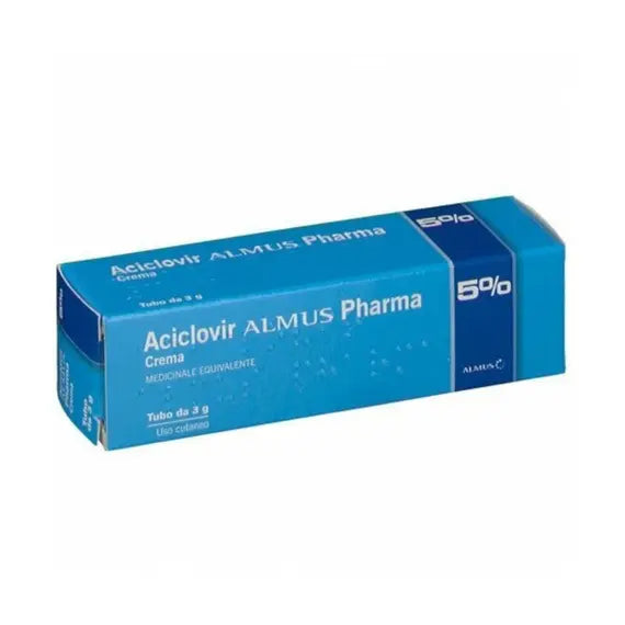 Aciclovir Crema Dermatologica Almus 3g 5% | Acquista Online su Farmaclick