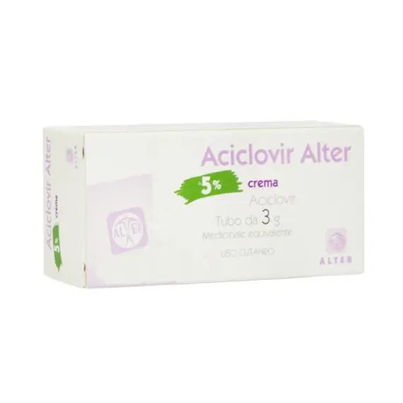 Aciclovir Alter Crema Dermatologica 3g 5% | Acquista Online su Farmaclick