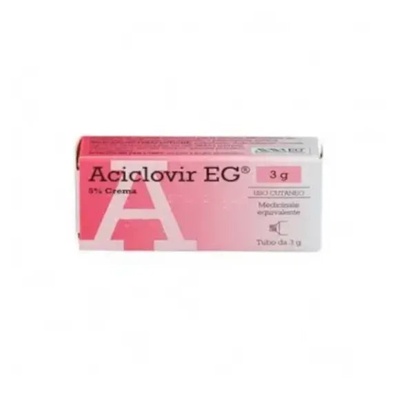 Aciclovir Crema Dermatologica 5% 3g Eg | Acquista Online su Farmaclick
