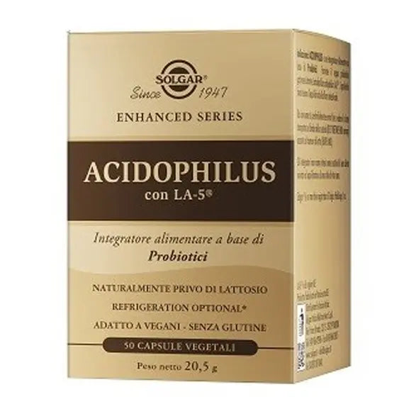 Solgar Acidophilus Integratore Alimentare 50 Capsule | Acquista Online su Farmaclick