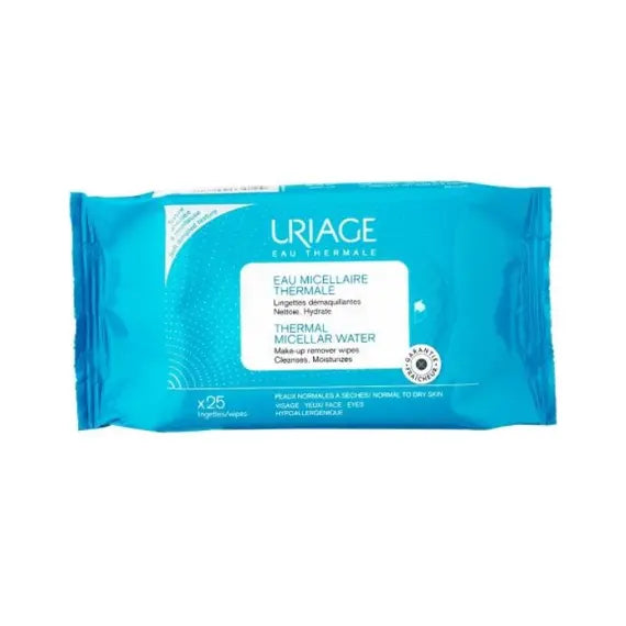 Uriage Eau Demaquillante 25 Salviette Struccanti Pelle Normale e Mista | Acquista Online su Farmaclick