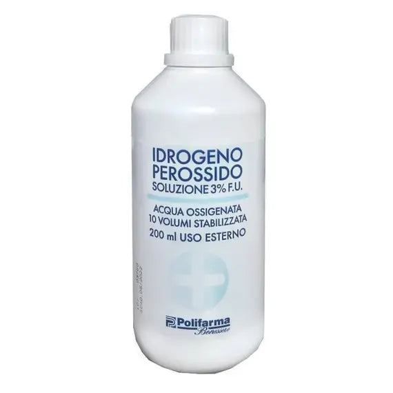 Perossido Idrogeno 3% Acqua Ossigenata 10 Volumi Stabilizzata 200 Ml | Acquista Online su Farmaclick