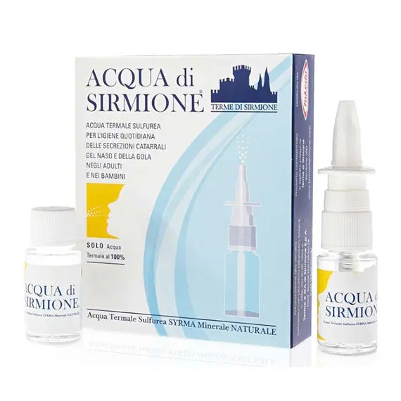 Acqua di Sirmione per L'igiene di Naso e Gola 6 Flaconi 15ml | Acquista Online su Farmaclick
