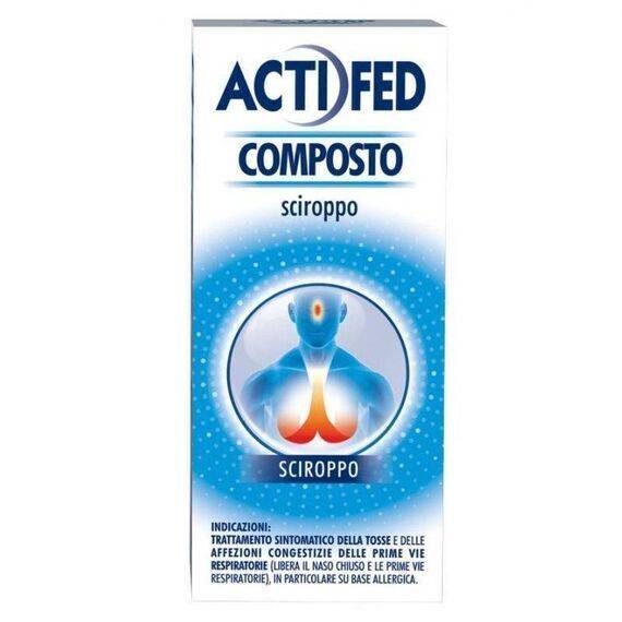 Actifed Composto Sciroppo 100ml | Acquista Online su Farmaclick