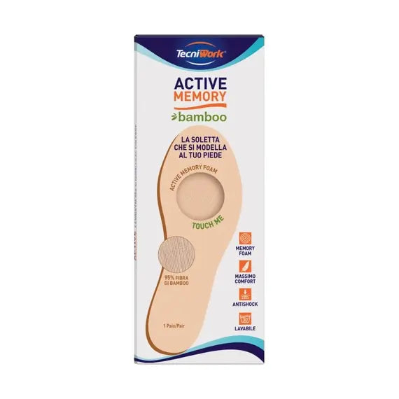 Tecniwork Active Memory Soletta Bamboo 36 | Acquista Online su Farmaclick