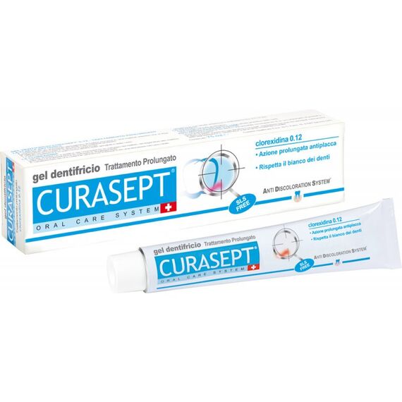 Curasept 0.12 Gel Dentifricio Clorexidina Trattamento Prolungato 75 Ml | Acquista Online su Farmaclick