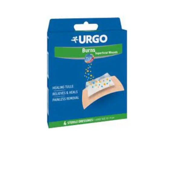 Agave Urgo Cerotto Ustioni e Ferite 100x70 4 Pezzi | Acquista Online su Farmaclick