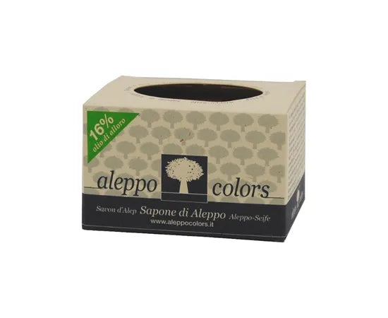 Aleppo Colors Sapone Di Aleppo 16% Di Alloro 200 G