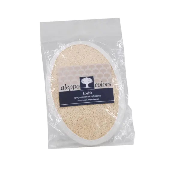 Aleppo Colors Loofah Spugna Ovale Vegetale Esfoliante Dischetto 1 Pz | Acquista Online su Farmaclick