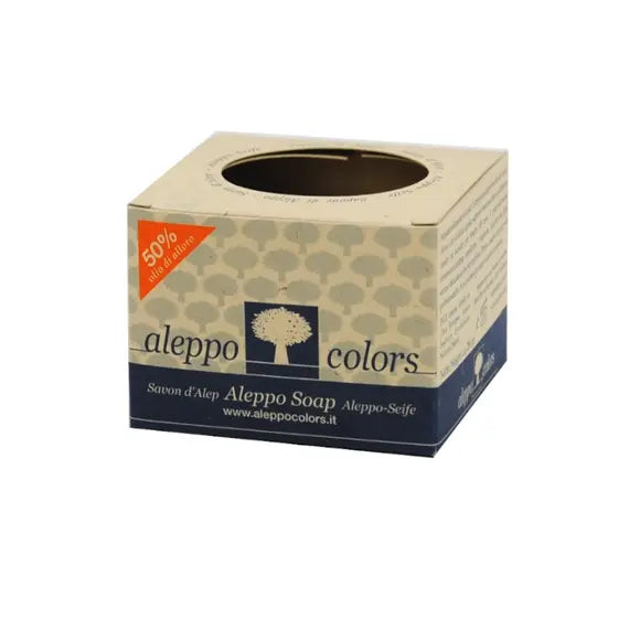 Aleppo Colors Sapone di Aleppo 50% Olio di Alloro Extra 200 G | Acquista Online su Farmaclick