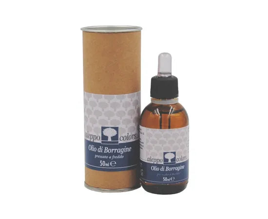 Aleppo Colors Olio Di Borragine Pressato A Freddo  50 Ml