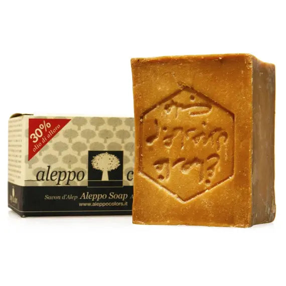 Aleppo Colors Sapone di Aleppo 30% di Alloro 200 G | Acquista Online su Farmaclick
