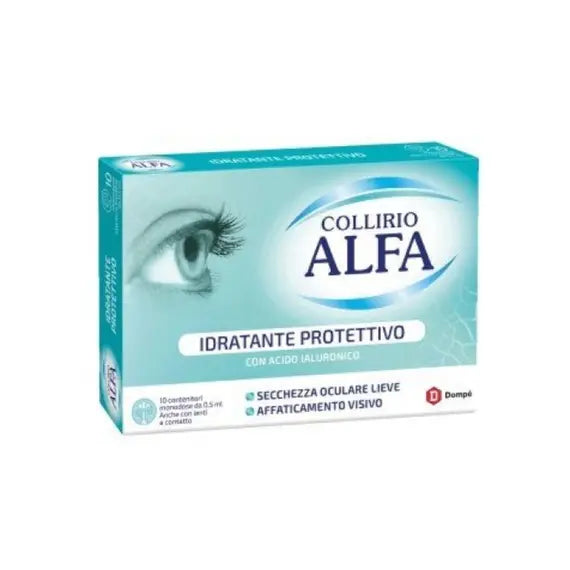 Collirio Alfa Idratante Protettivo 10 Monodosa 0.5 | Acquista Online su Farmaclick