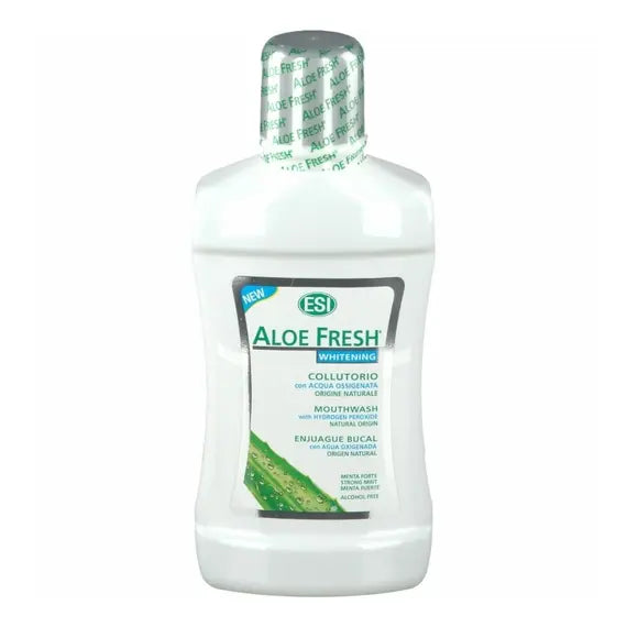 Esi Aloe Fresh Whitening Collutorio 500 Ml Menta Forte | Acquista Online su Farmaclick