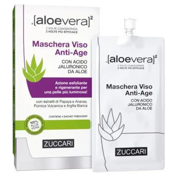 Zuccari Aloevera 2 Maschera Viso Anti Age | Acquista Online su Farmaclick