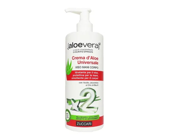 Zuccari Aloevera Crema D'Aloe Universale Viso Mani Corpo 300 Ml