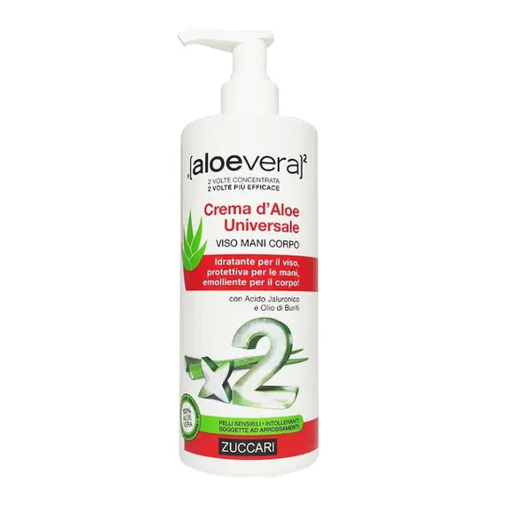 Zuccari Aloevera Crema D'aloe Universale Viso Mani Corpo 300 Ml | Acquista Online su Farmaclick