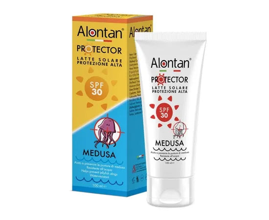 Alontan Protector Medusa Latte Solare Protezione Alta Spf30 100 Ml