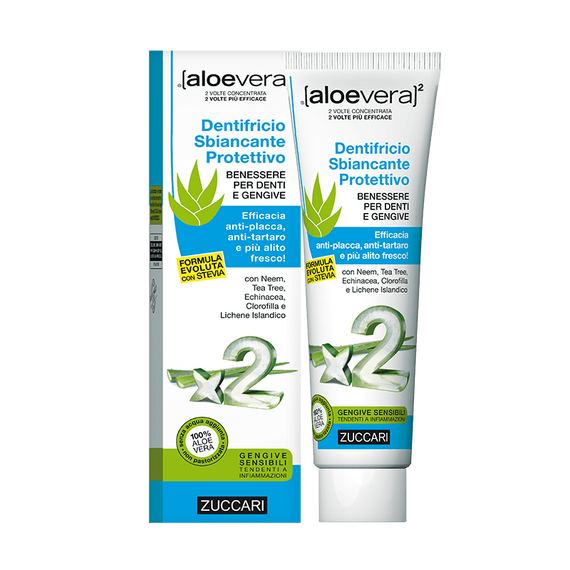 Zuccari Aloevera Dentifricio Sbiancante Protettivo 100ml | Acquista Online su Farmaclick