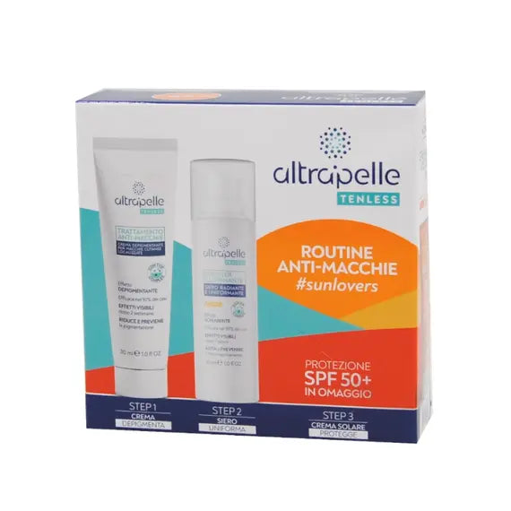 Altrapelle Tenless Routine Anti Macchie Cofanetto 3 Prodotti | Acquista Online su Farmaclick
