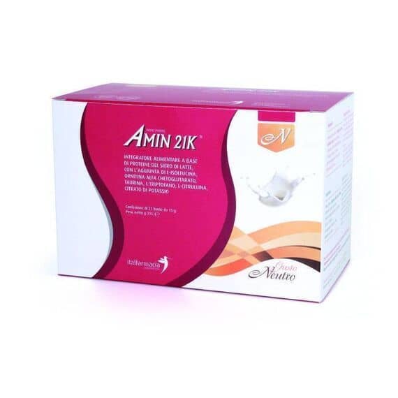 Amin 21k Integratore Alimentare 21 Bustine Gusto Neutro | Acquista Online su Farmaclick