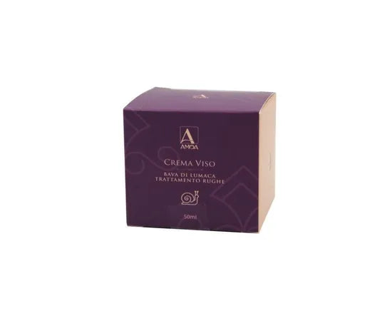 Amoa Gesichtscreme mit Schneckenschleim Faltenbehandlung 50 ml