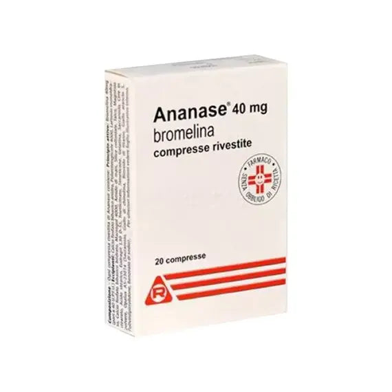 Ananase 20 Compresse Rivestite 40 Mg | Acquista Online su Farmaclick