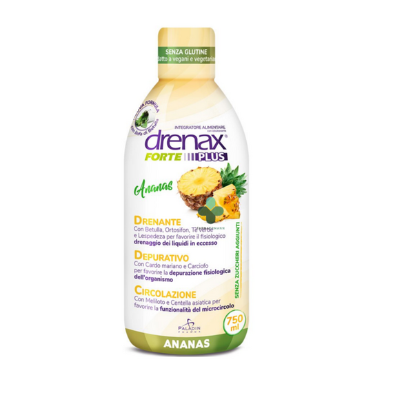 Drenax Forte Plus Esotico Ananas Integratore Alimentare Drenante Depurativo 750 Ml | Acquista Online su Farmaclick