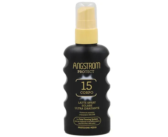 Angstrom Protect Hydraxol Spf15 Latte Solare Spray Corpo Ultra Idratante 175 Ml
