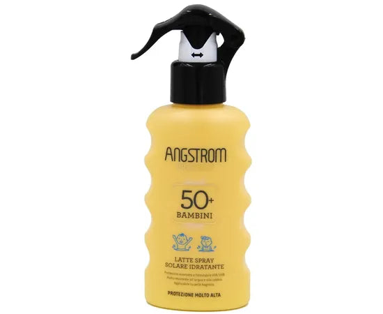 Angstrom protect hydraxol kids latte spray solare ultra protezione 50+ 175 ml
