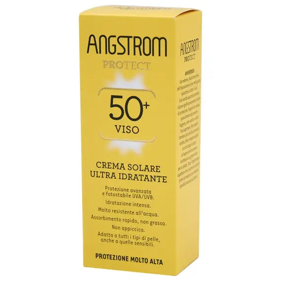 Angstrom Protect Spf 50+ Viso Crema Solare Ultra Idratante 50 Ml | Acquista Online su Farmaclick